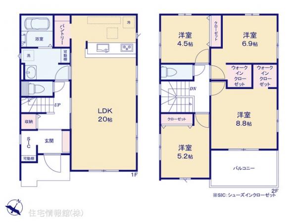 新築戸建 千葉県我孫子市青山20 JR常磐線（上野〜取手）天王台駅 3,999万円