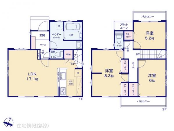 新築戸建 東京都府中市浅間町４丁目17-10 京王線東府中駅 6,099万円