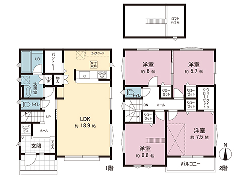 新築戸建 横浜市青葉区奈良町 東急こどもの国線こどもの国駅 5,980万円
