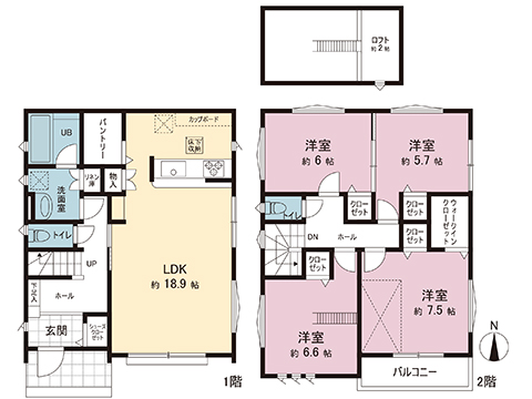 新築戸建 横浜市青葉区奈良町 東急こどもの国線こどもの国駅 5,880万円