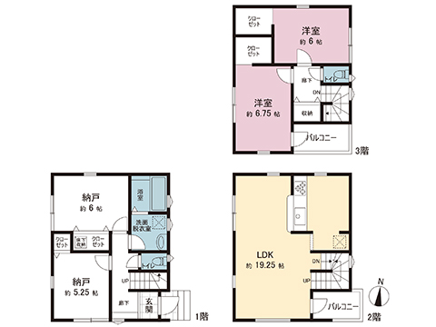 新築戸建 横浜市鶴見区朝日町２丁目 JR鶴見線安善駅 4,980万円
