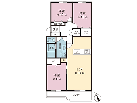 中古マンション 中郡二宮町山西 JR東海道本線(東京〜熱海)二宮駅 1,380万円
