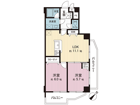 中古マンション 座間市ひばりが丘３丁目（住居表示未確定） 小田急江ノ島線鶴間駅 1,699万円