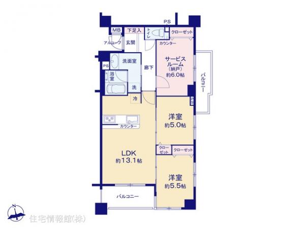 中古マンション 神奈川県川崎市宮前区犬蔵２丁目13-53 東急田園都市線たまプラーザ駅 5,099万円