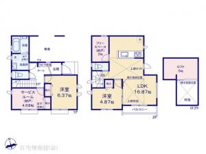 新築戸建 東京都昭島市朝日町３丁目 JR青梅線中神駅 4,990万円