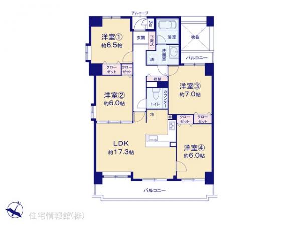 中古マンション 神奈川県茅ヶ崎市今宿911-3 JR東海道本線(東京〜熱海)茅ヶ崎駅 2,599万円