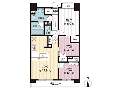 中古マンション 厚木市中町２丁目 小田急線本厚木駅 4,148万円