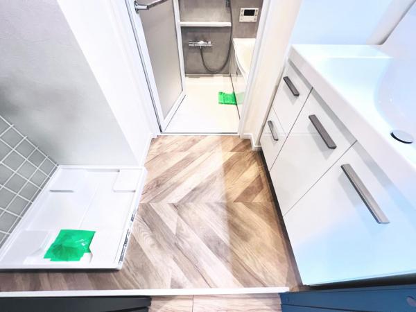 ライオンズガーデン平塚 脱衣所