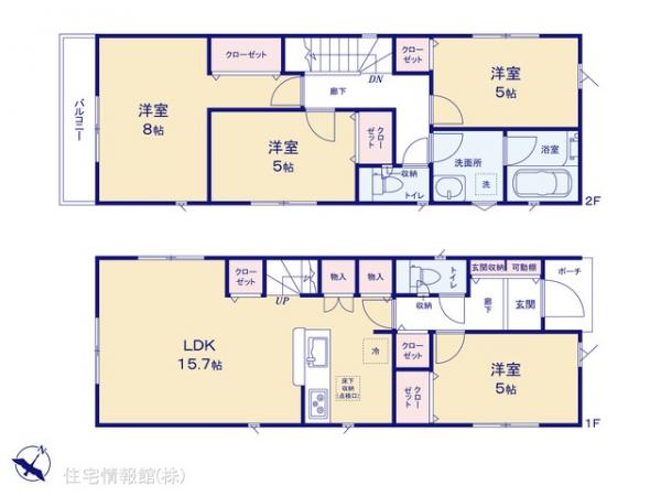 新築戸建 神奈川県鎌倉市関谷 JR京浜東北線大船駅 3,980万円