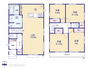 新築戸建 東京都あきる野市秋留３丁目 JR五日市線秋川駅 3,190万円