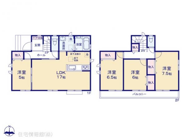 新築戸建 東京都あきる野市秋留３丁目21 JR五日市線秋川駅 3,890万円