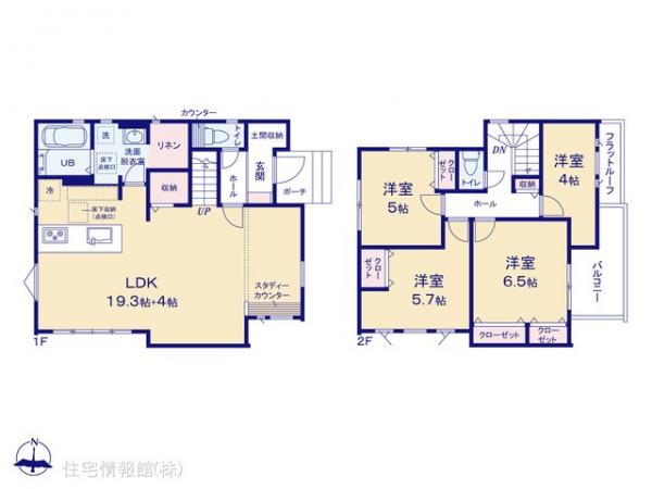 新築戸建 千葉県流山市前ケ崎755 千代田常磐線北小金駅 4,399万円