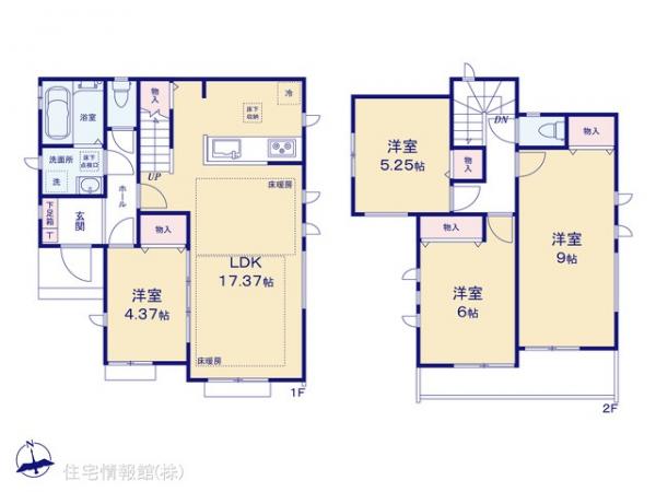 新築戸建 神奈川県横浜市青葉区荏田西３丁目15-5 東急田園都市線江田駅 8,090万円