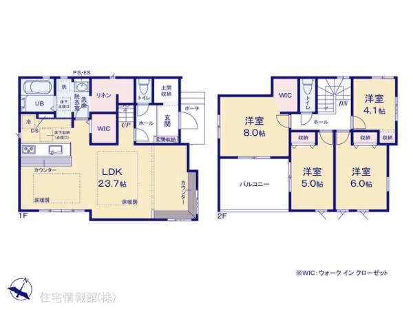 新築戸建 千葉県柏市柏の葉５丁目14-8 つくばエクスプレス柏の葉キャンパス駅 6,599万円