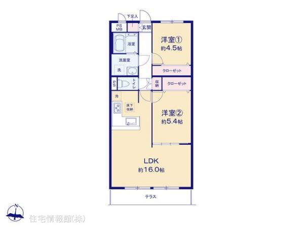中古マンション 東京都日野市三沢３丁目47-3 京王線高幡不動駅 1,999万円