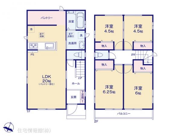 新築戸建 埼玉県さいたま市北区吉野町２丁目192-11 JR高崎線宮原駅 3,990万円