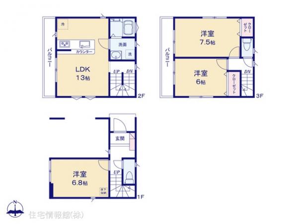 新築戸建 埼玉県川口市元郷４丁目 埼玉高速鉄道川口元郷駅 4,980万円
