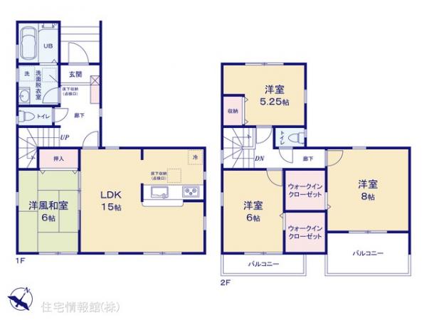 新築戸建 埼玉県さいたま市岩槻区城町２丁目8-15 東武野田線岩槻駅 3,380万円