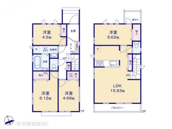 新築戸建 埼玉県戸田市喜沢２丁目 JR京浜東北線西川口駅 4,990万円