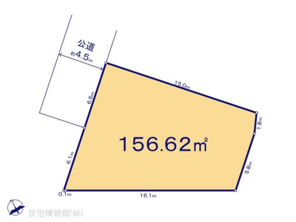 土地 神奈川県秦野市北矢名425-1 小田急線東海大学前駅 1,200万円