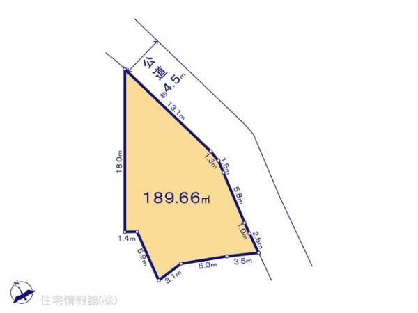 土地 神奈川県秦野市北矢名425-1 小田急線東海大学前駅 1,450万円