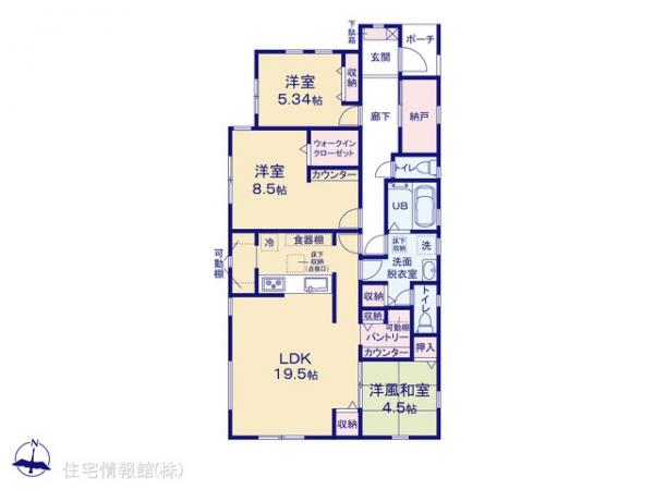 新築戸建 千葉県野田市中野台327 東武野田線愛宕駅 3,380万円