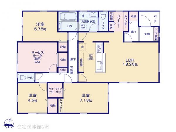 新築戸建 千葉県野田市中野台327 東武野田線愛宕駅 3,580万円