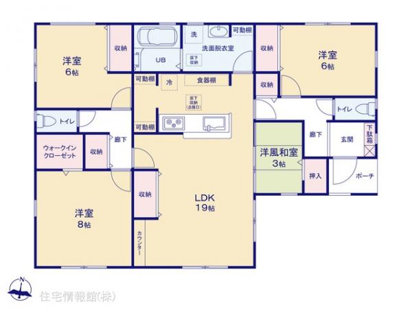 新築戸建 千葉県野田市中野台327 東武野田線愛宕駅 3,580万円