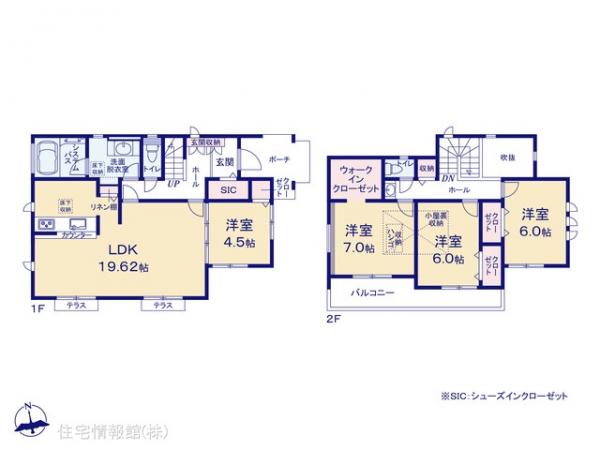 新築戸建 東京都町田市玉川学園４丁目 小田急線玉川学園前駅 6,180万円