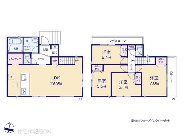 新築戸建 神奈川県横浜市港南区笹下３丁目24 京急本線屏風浦駅 5,190万円
