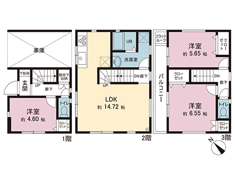 新築戸建 横須賀市不入斗町４丁目 京急本線汐入駅 3,280万円
