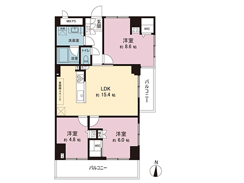 中古マンション 国立市西２丁目 JR中央線国立駅 5,299万円