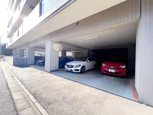 フォレスト国立 敷地内駐車場