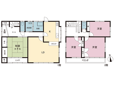 中古戸建 南足柄市塚原 伊豆箱根鉄道大雄山線塚原駅 1,800万円