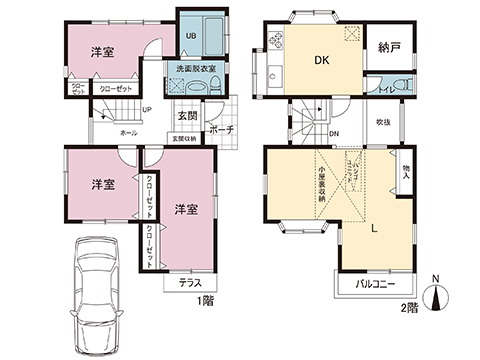 中古戸建 相模原市南区東大沼４丁目 小田急線相模大野駅 2,980万円