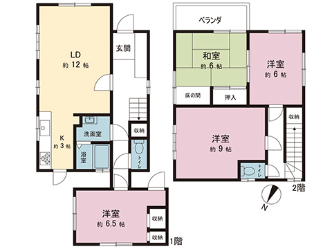 中古戸建 相模原市中央区淵野辺本町５丁目 JR横浜線古淵駅 2,949万円