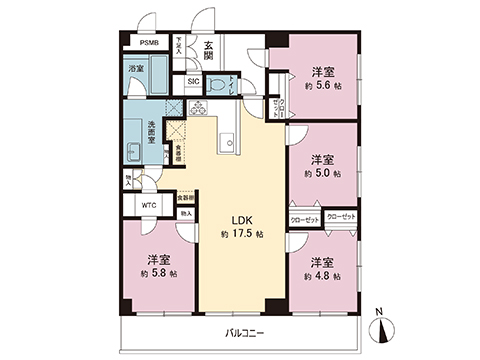 中古マンション 柏市柏６丁目 千代田常磐線柏駅 3,399万円