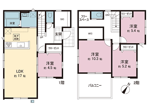 新築戸建 宇都宮市西原町 東武宇都宮線南宇都宮駅 3,099万円