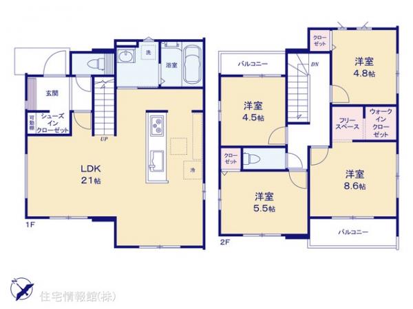 新築戸建 千葉県野田市宮崎65-2 東武野田線愛宕駅 3,148万円