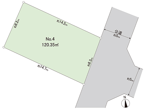 土地 相模原市中央区田名 JR横浜線相模原駅 1,440万円