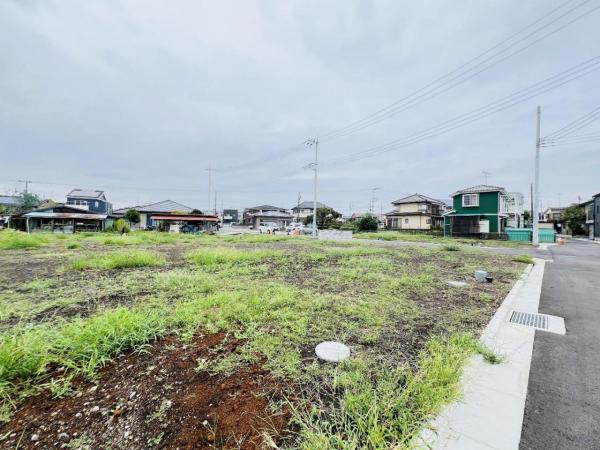 相模原市中央区田名 土地 前面道路含む現地写真