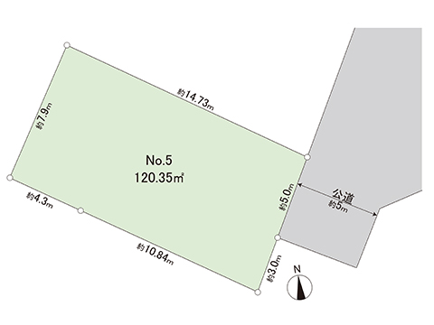 土地 相模原市中央区田名 JR横浜線相模原駅 1,340万円