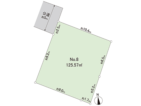 土地 相模原市中央区田名 JR横浜線相模原駅 1,340万円
