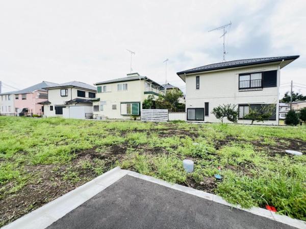 相模原市中央区田名 土地 前面道路含む現地写真