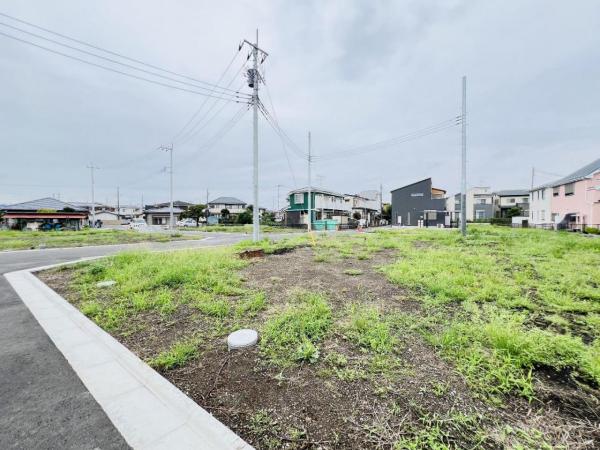 相模原市中央区田名 土地 前面道路含む現地写真