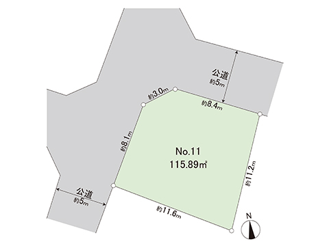 土地 相模原市中央区田名 JR横浜線相模原駅 1,440万円