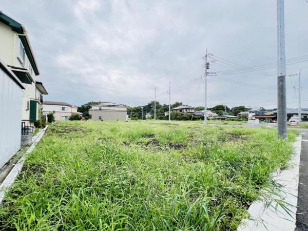 相模原市中央区田名 土地 前面道路含む現地写真