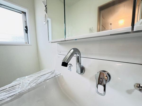 鵜野森団地 洗面化粧台