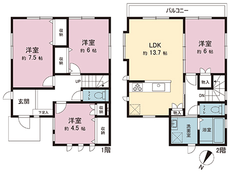 中古戸建 藤沢市辻堂元町５丁目 JR東海道本線(東京〜熱海)辻堂駅 4,298万円