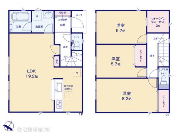 新築戸建 神奈川県横浜市青葉区奈良町2415-149 小田急線鶴川駅 4,780万円